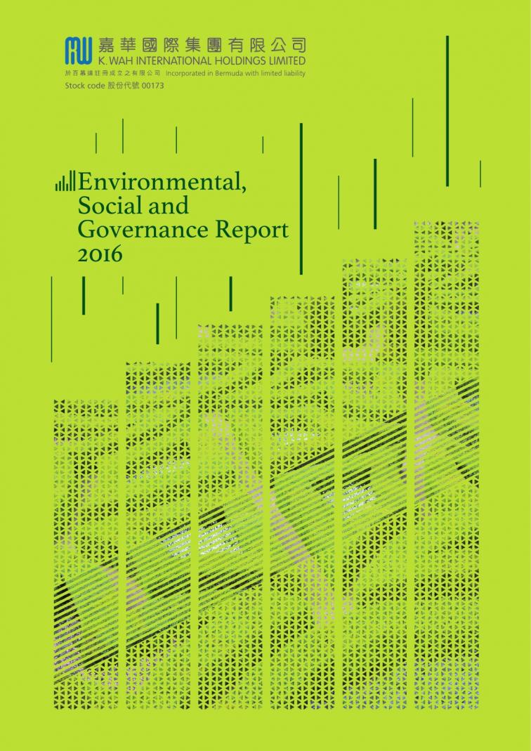 K. Wah International Holdings Limited - Environmental, Social and Governance Report 2016